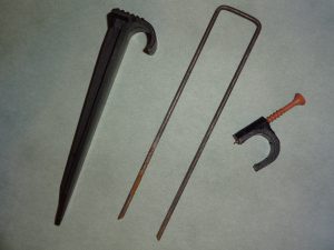 Stake, Staple and C-Clamp